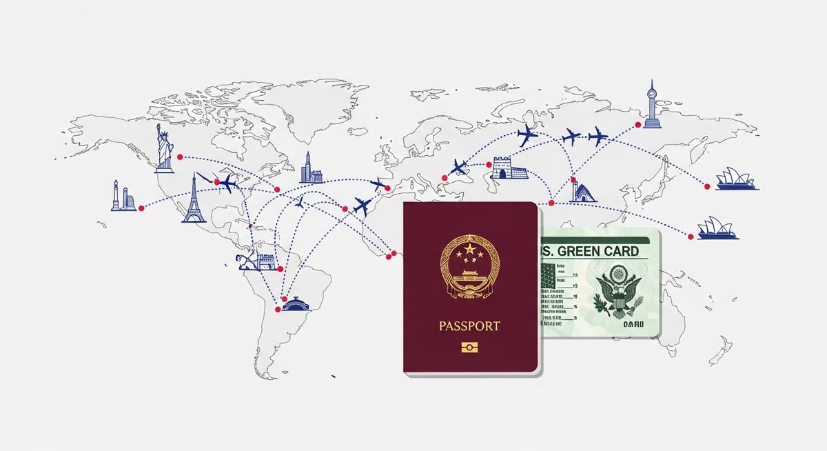 Us Green Card Travel Benefits China